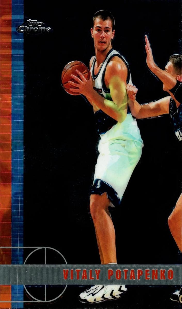 1997 Topps Chrome Vitaly Potapenko #96 card