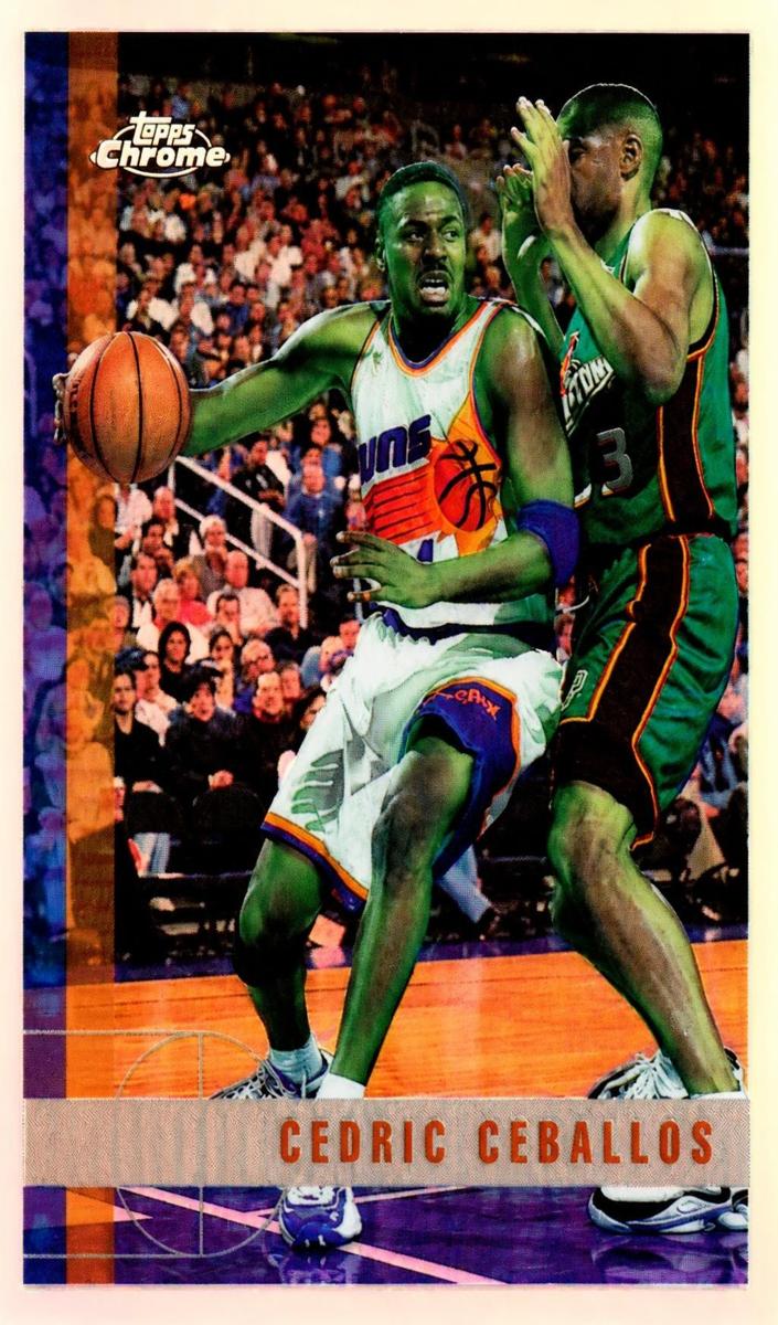 1997 Topps Chrome Cedric Ceballos #91 card