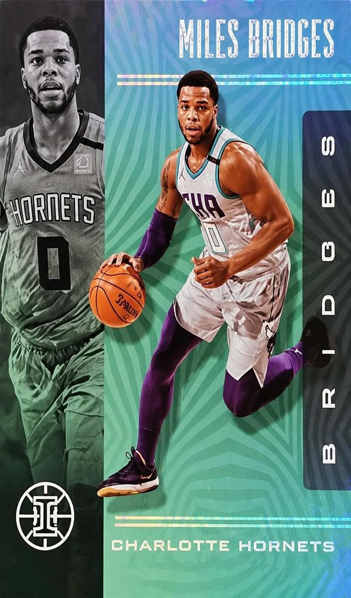 2019 Panini Illusions Miles Bridges #41 card