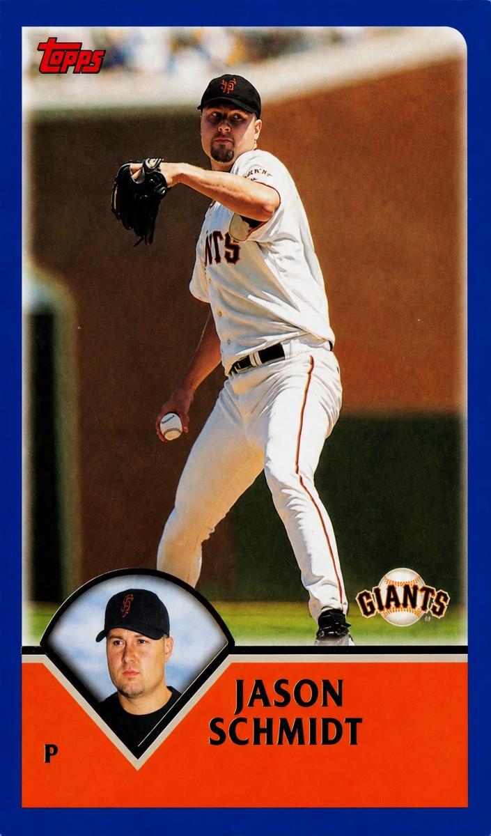 2003 Topps Jason Schmidt #473 card