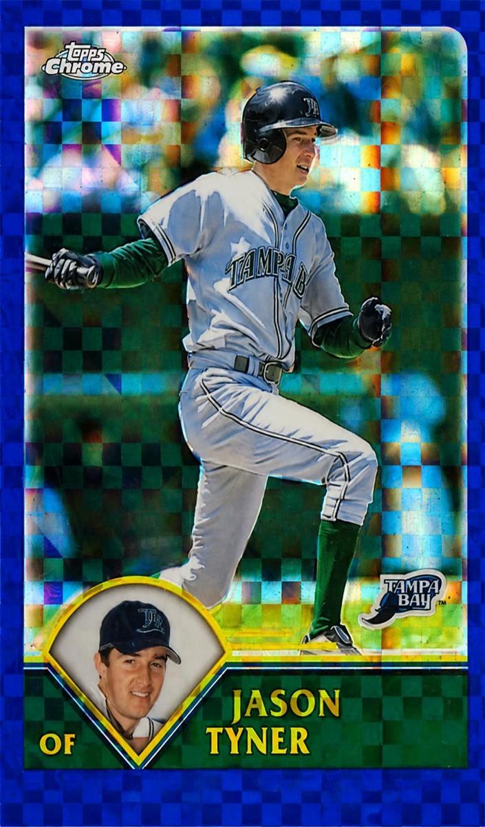 2003 Topps Chrome Jason Tyner #315 card