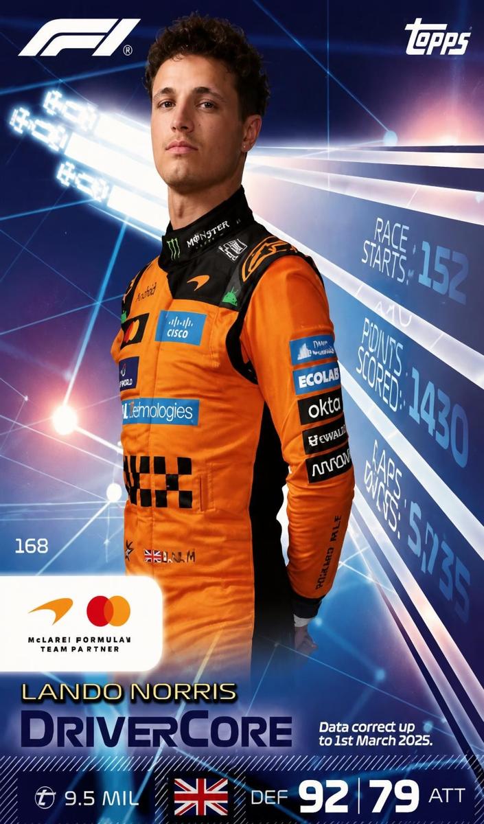 2026 Lando Norris #168