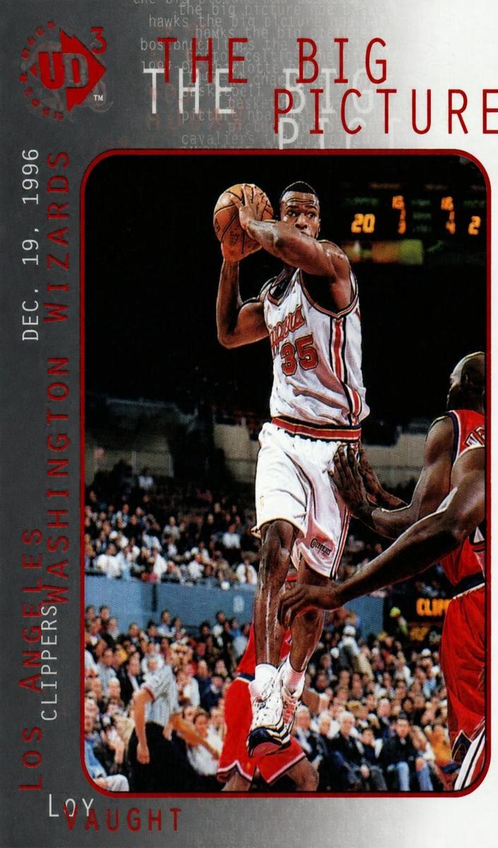 1997 UD3 Loy Vaught #48 card