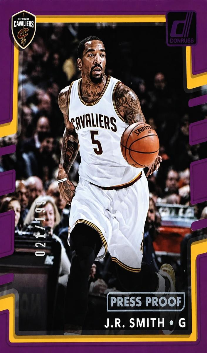 2017 Panini Donruss JR Smith #30 card