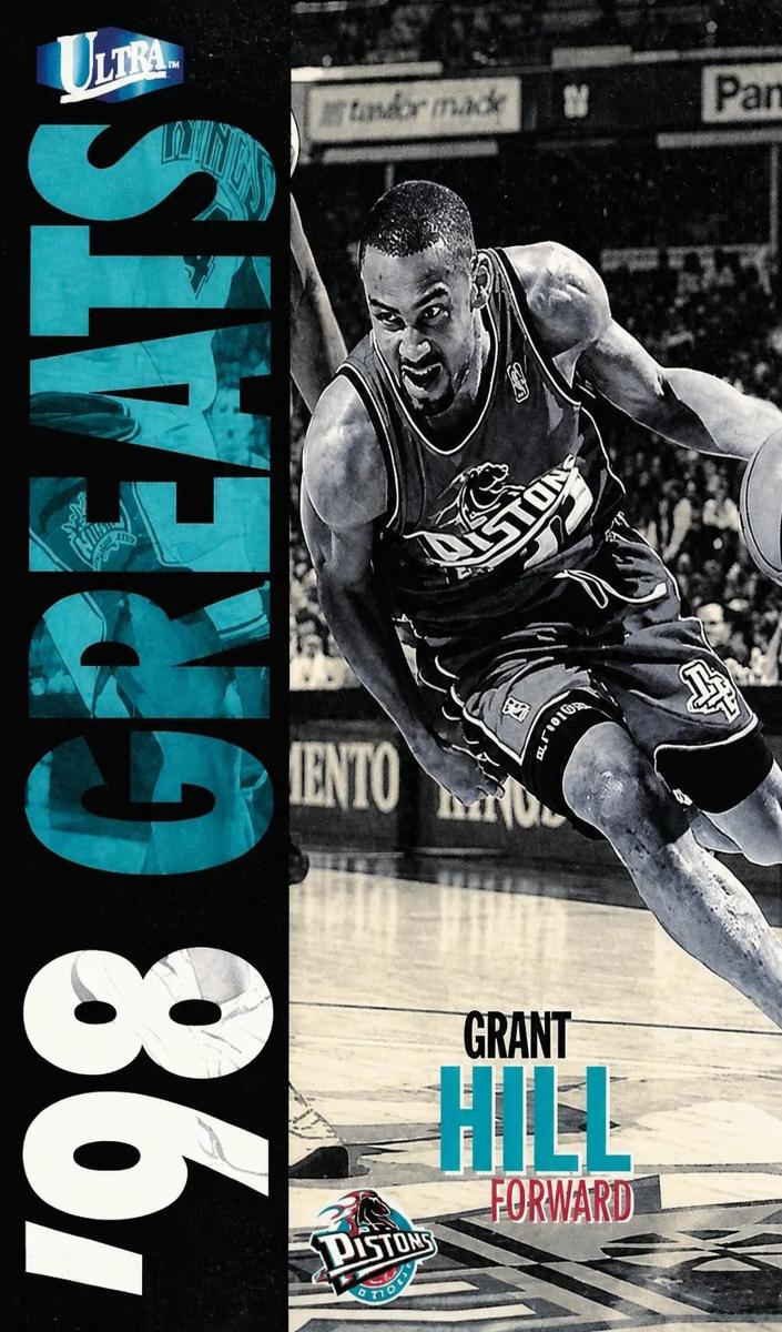 1997 Grant Hill [Platinum Medallion] #256P