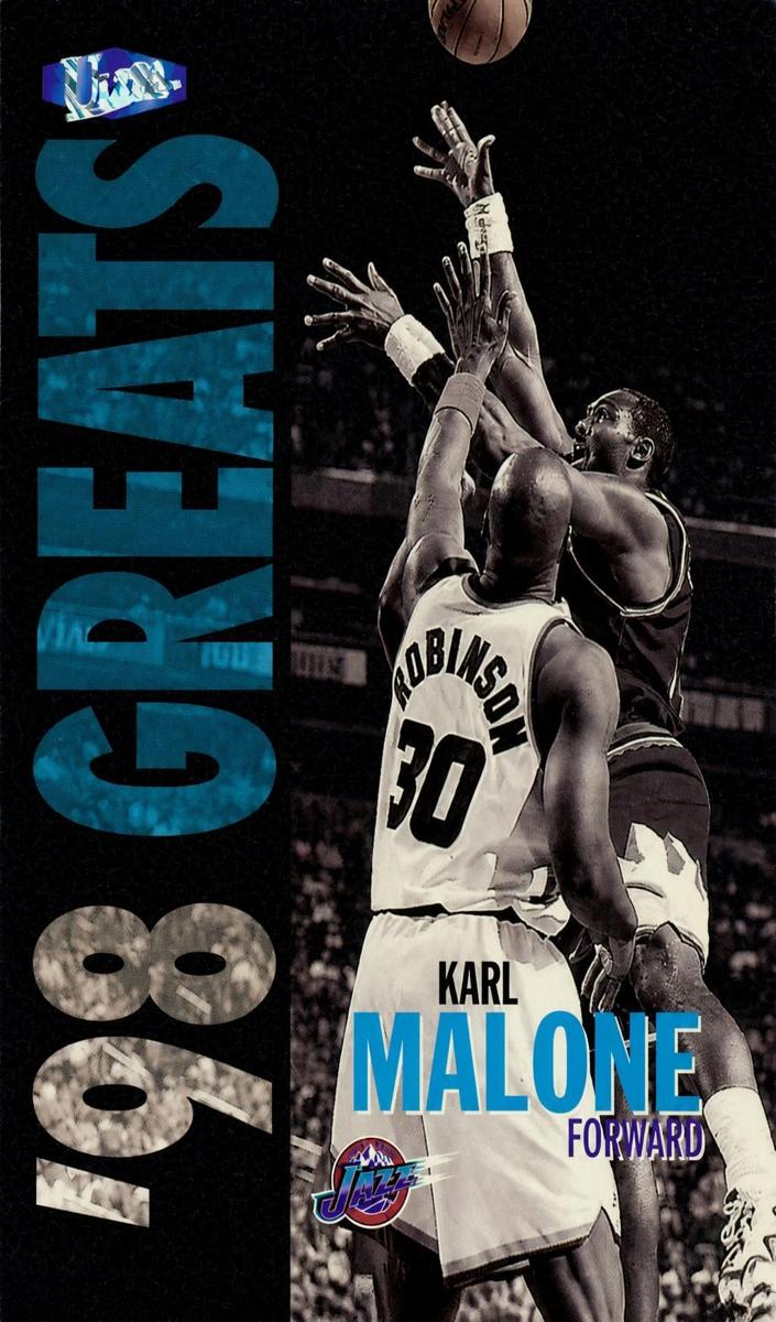 1997 Karl Malone [Platinum Medallion] #262P