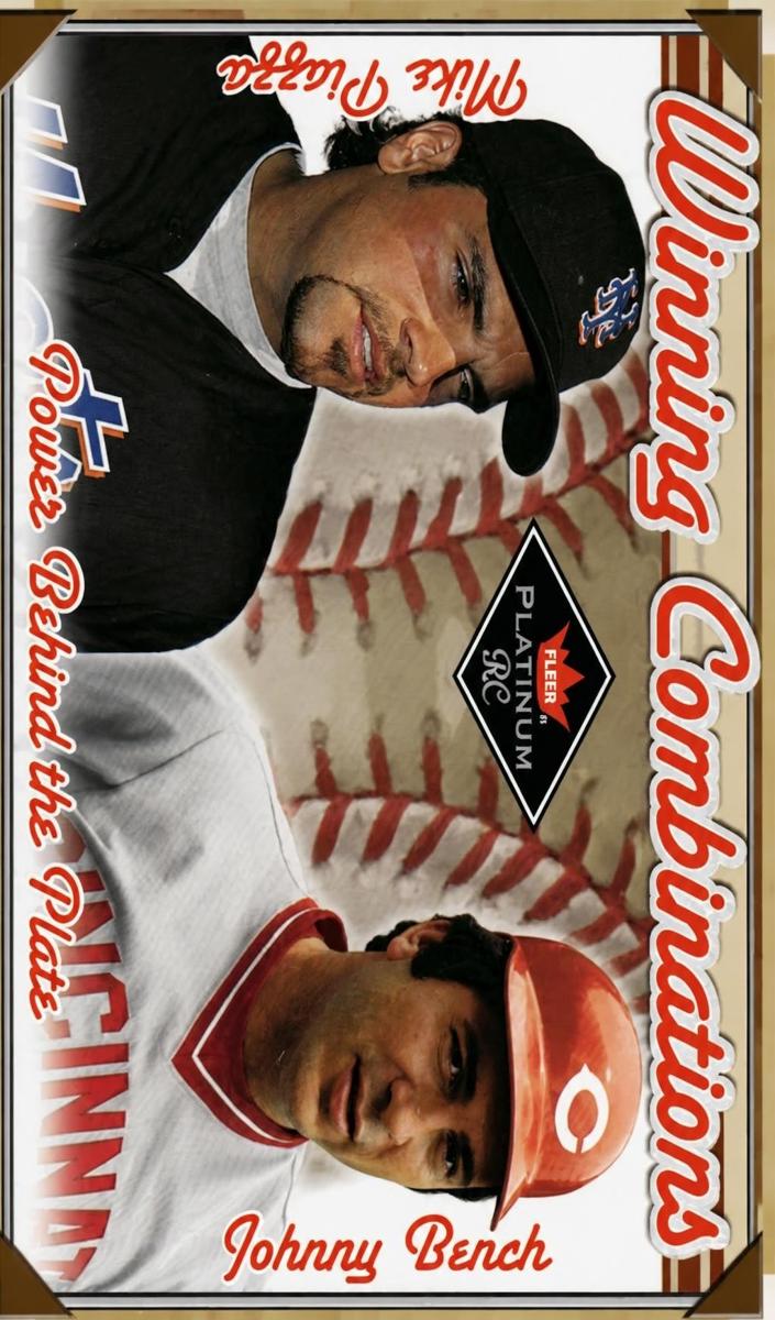 2001 Mike Piazza / Johnny Bench #33