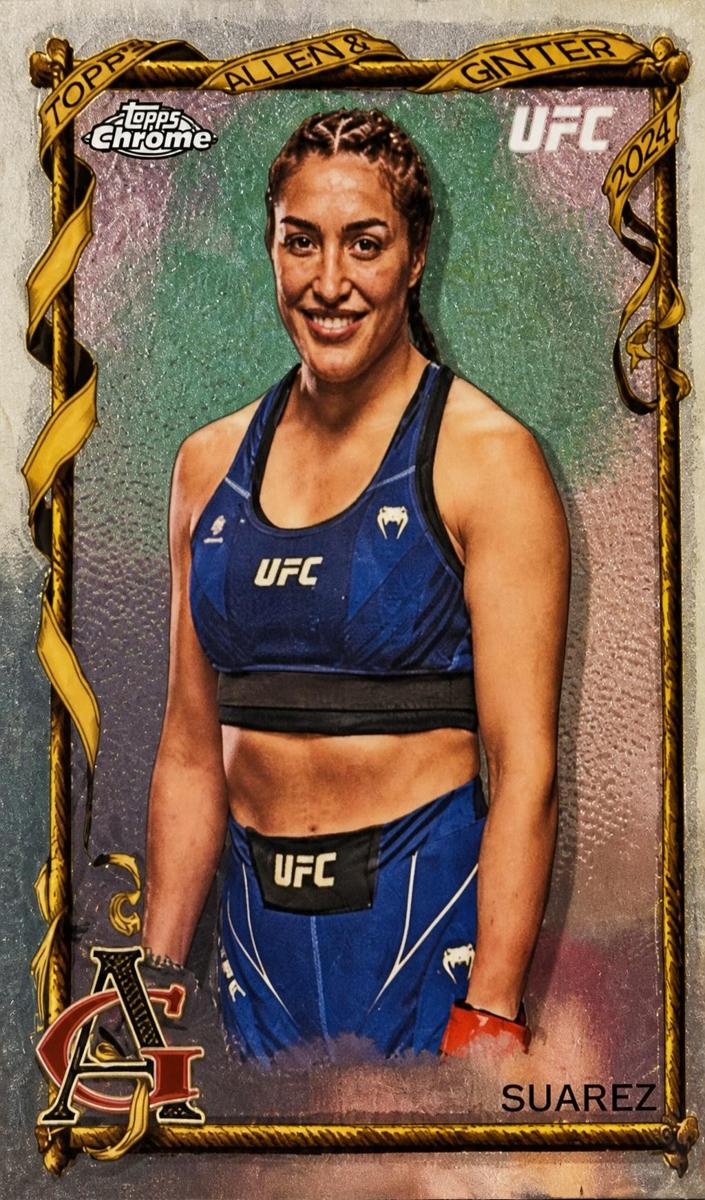 2024 Topps Chrome Tatiana Suarez [Refractor] #AAG-24 card