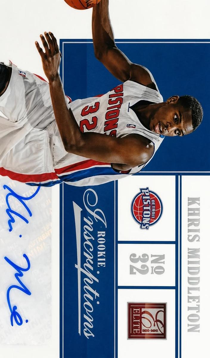 2012 Panini Elite Khris Middleton #19 card