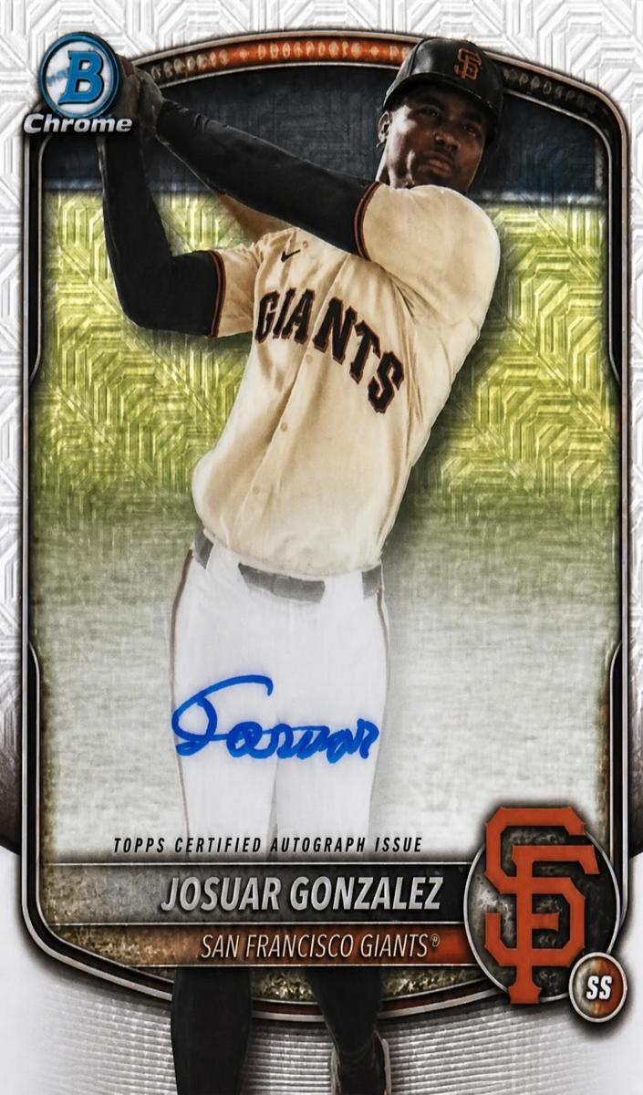 2025 Josuar Gonzalez #BMA-JG