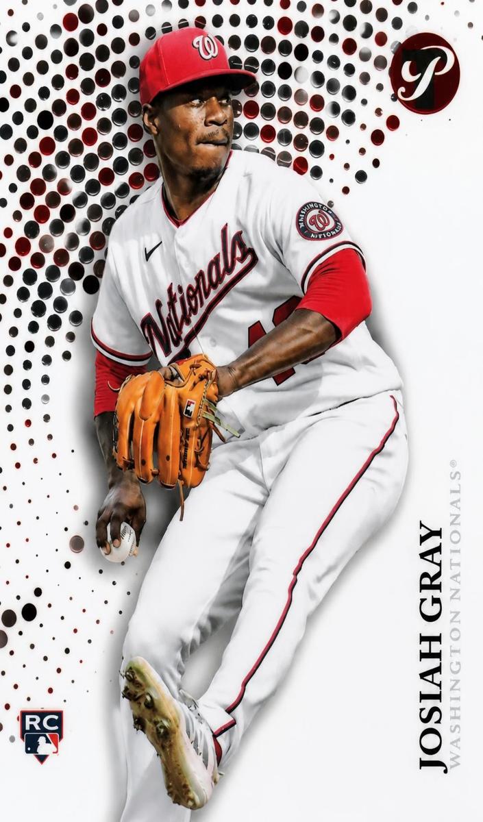 2022 Topps Pristine Josiah Gray #215 card