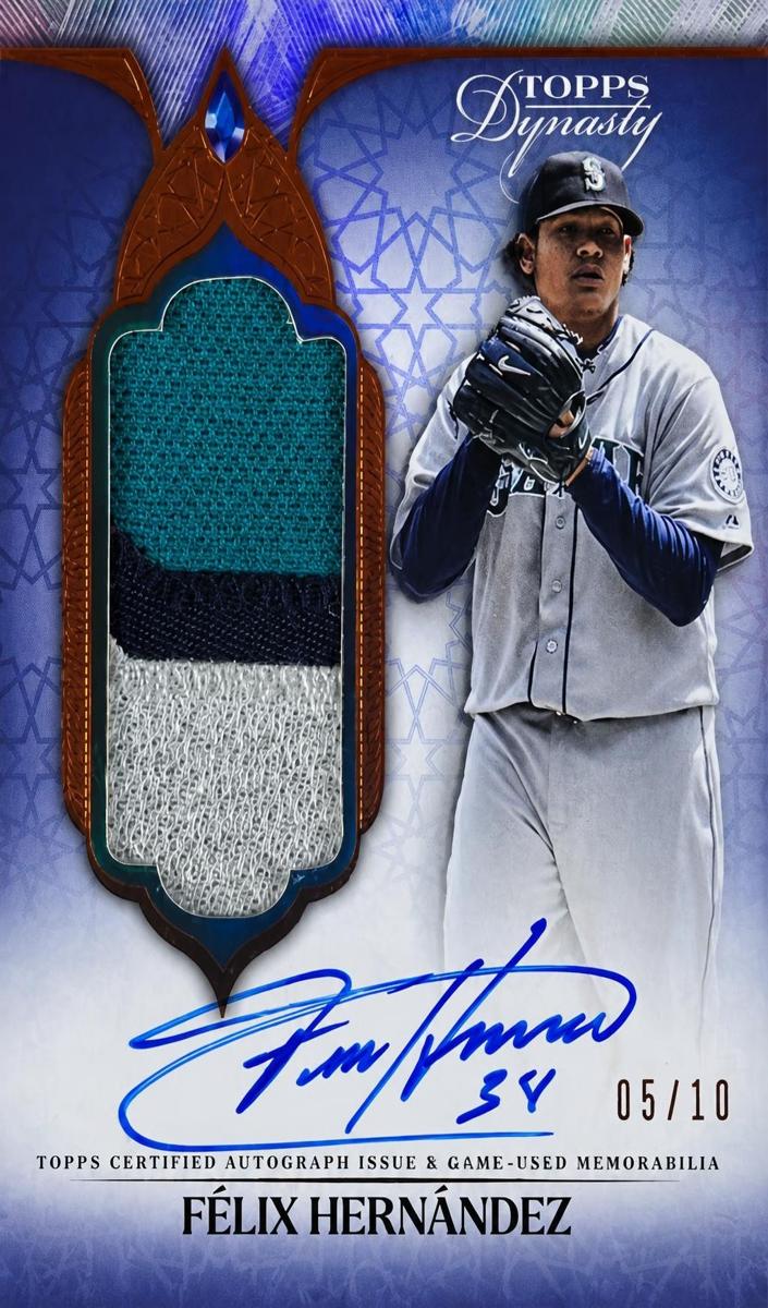 2025 Topps Dynasty Felix Hernandez #DAPB-FH1 card