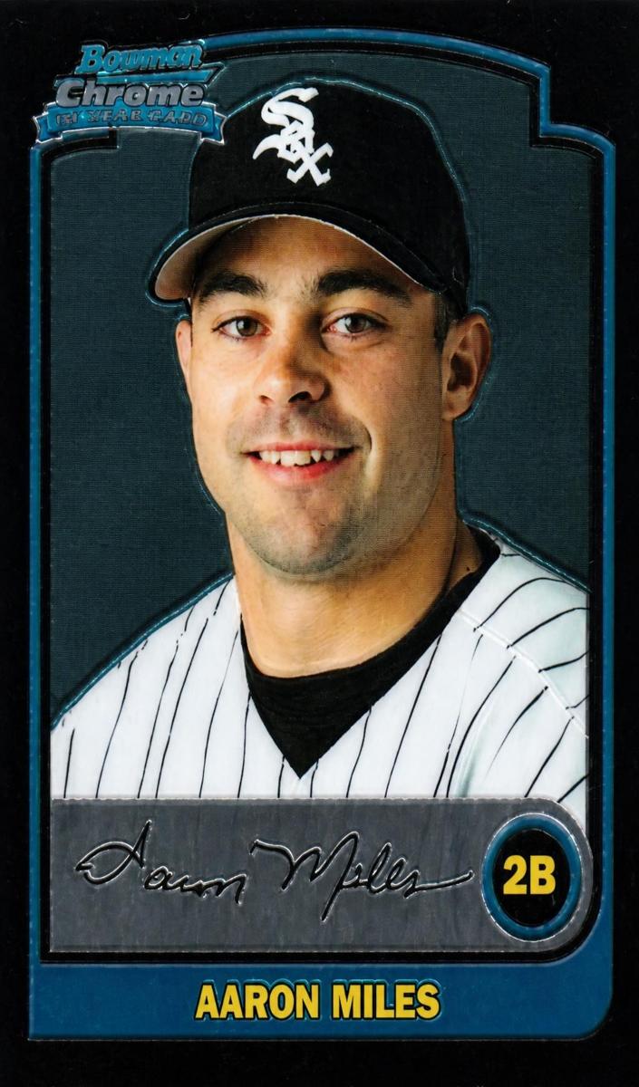 2003 Bowman Chrome Aaron Miles #264 card