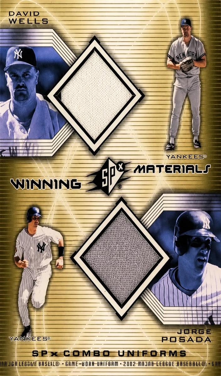 2002 David Wells / Jorge Posada #WM-WP