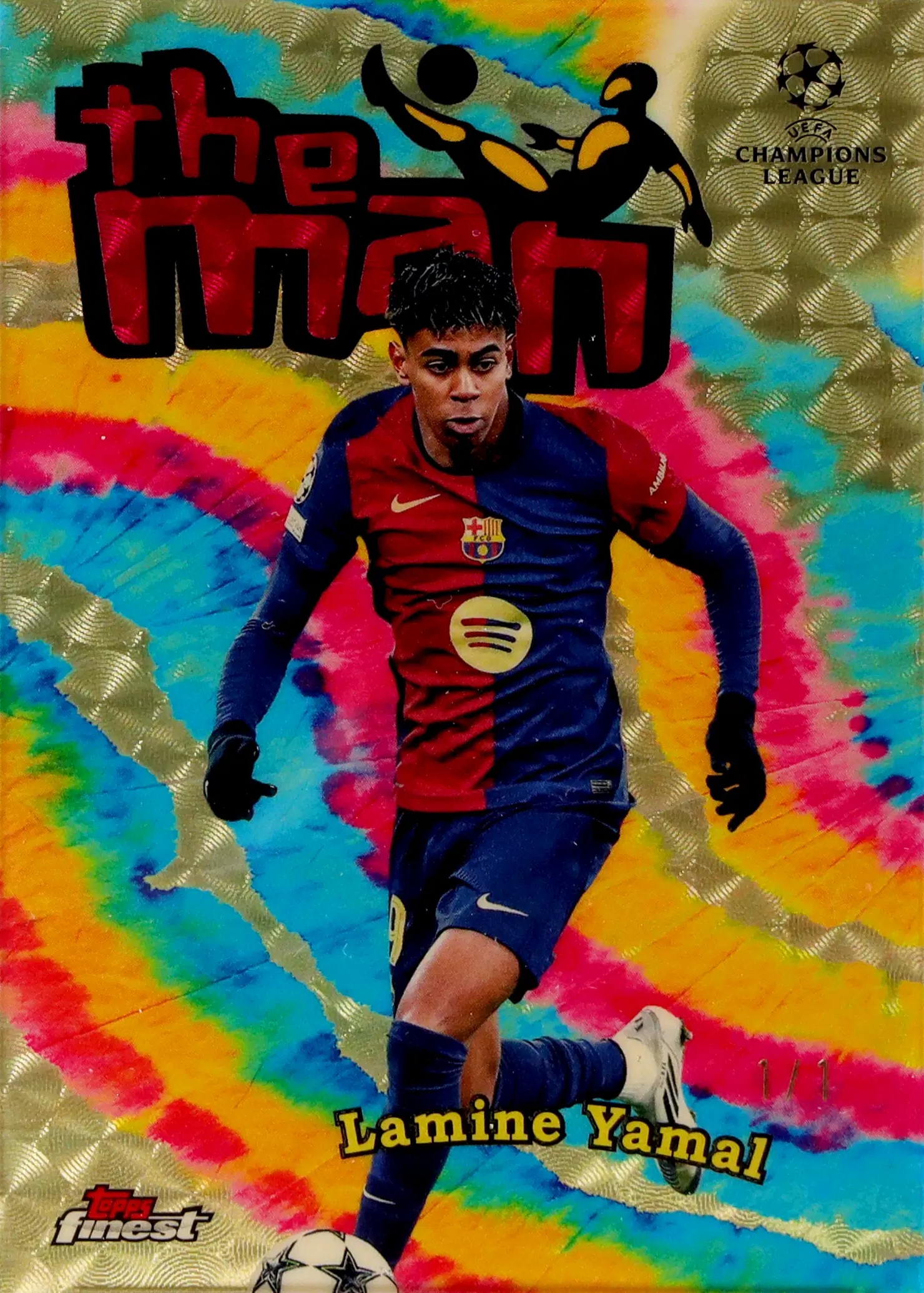 2024 Lamine Yamal [Superfractor] #TM-1