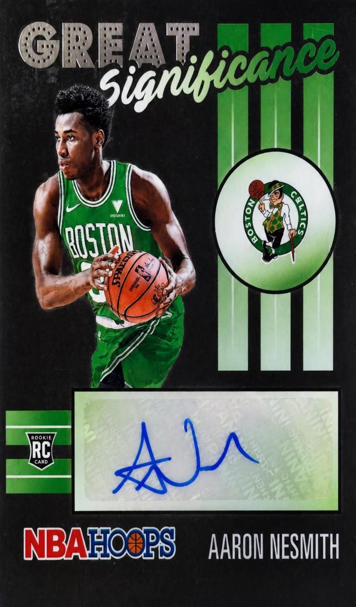 2020 Panini Hoops Aaron Nesmith #GS-ANE card
