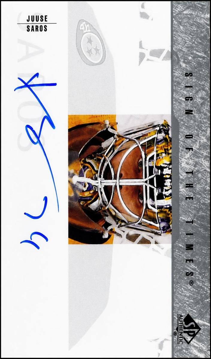 2023 Juuse Saros #SOTT1-JS