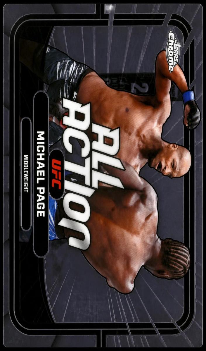 2026 Topps Chrome Michael Page [Orange Refractor] #AA-14 card