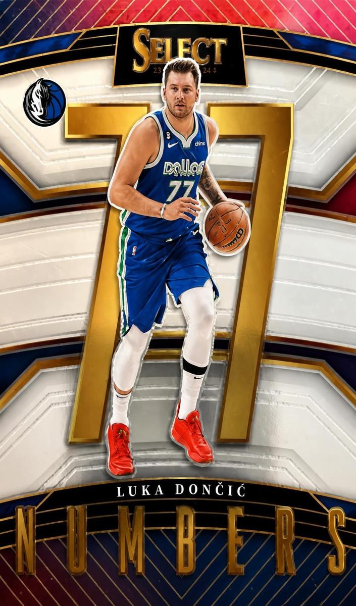 2022 Panini Select Luka Doncic #10 card