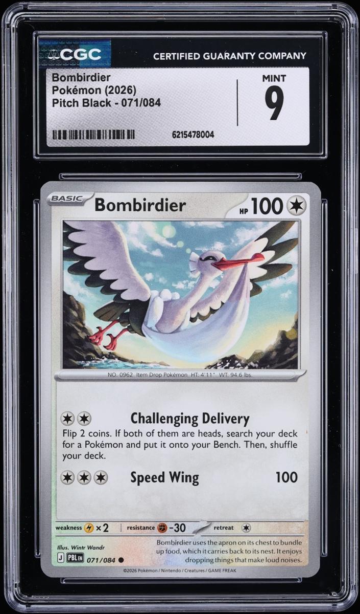 Bombirdier 2026 Pokemon Mega Evolution Pitch Black