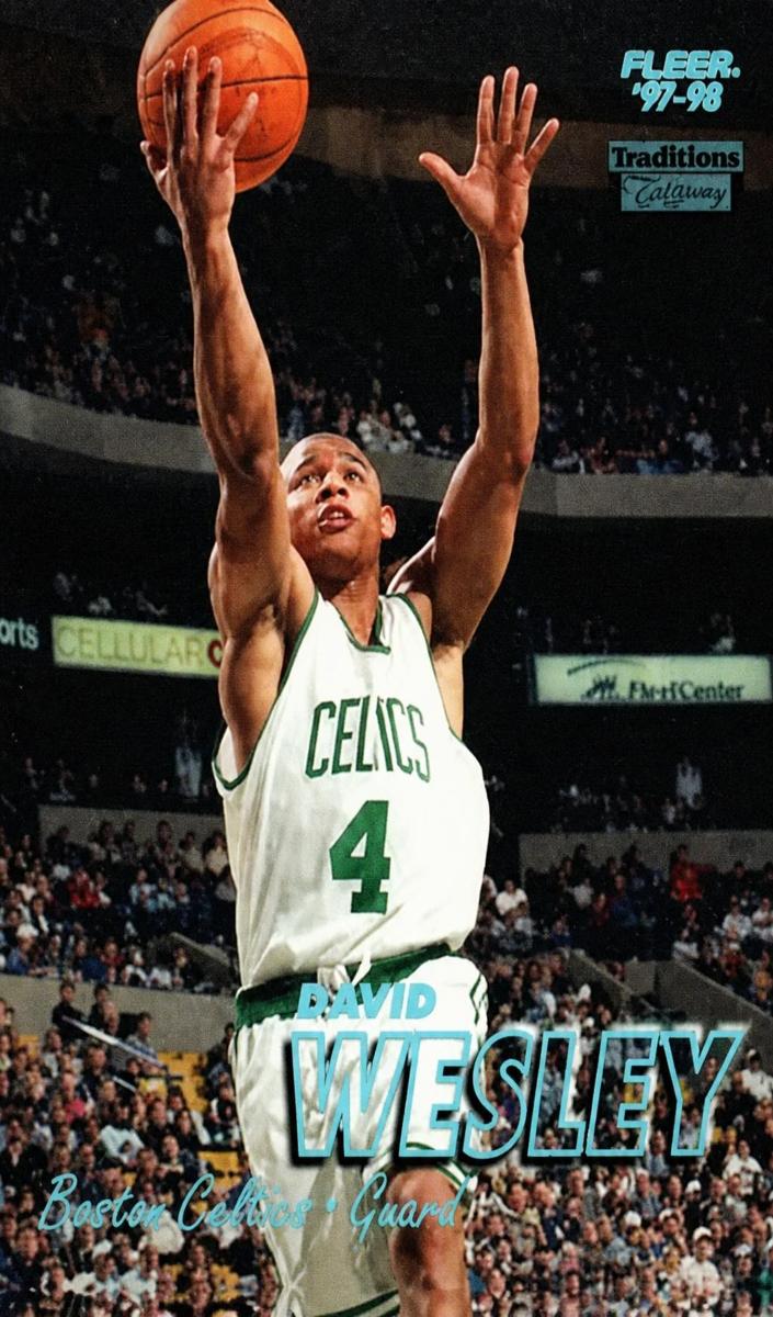 1997 Fleer David Wesley #73 card