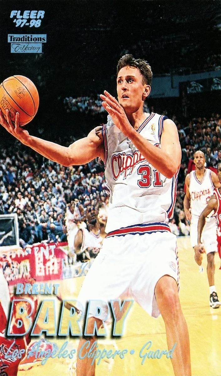 1997 Fleer Brent Barry #153 card