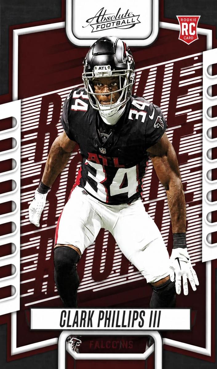 2023 Panini Absolute Clark Phillips III #195 card