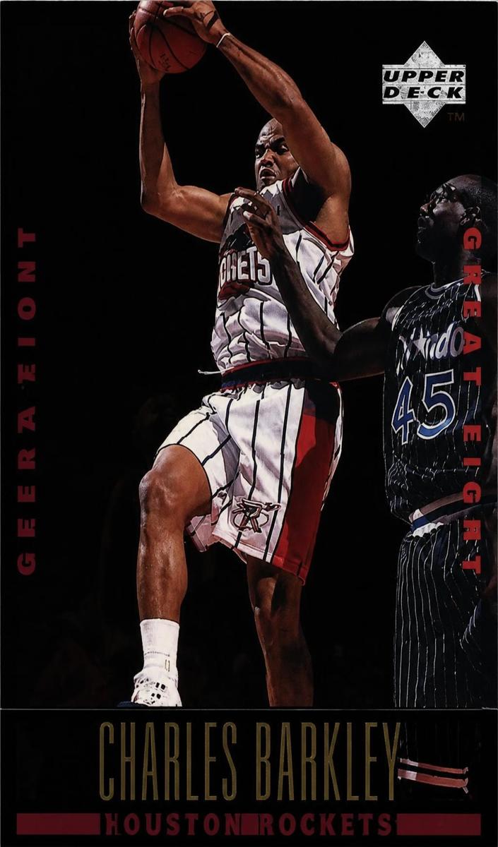1997 Upper Deck Charles Barkley #G1 card
