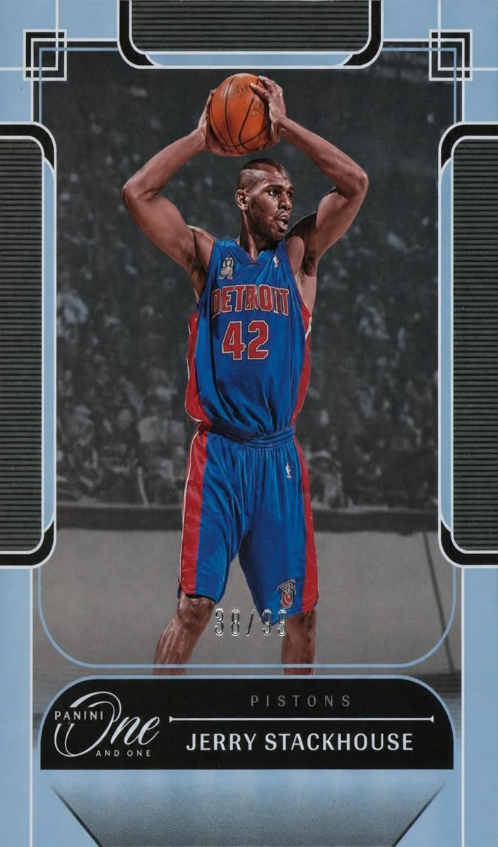 2023 Panini One and One Jerry Stackhouse #184 card