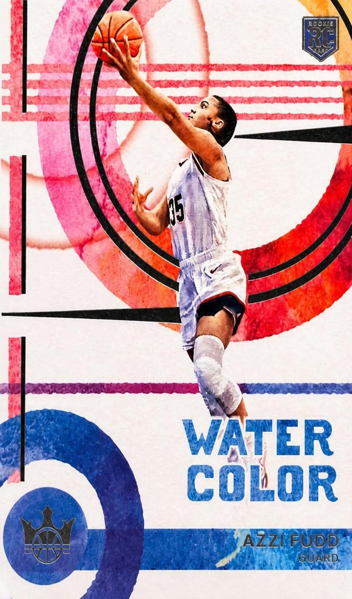 2025 Panini Court Kings Azzi Fudd #15 card