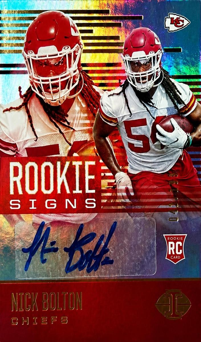 2021 Panini Illusions Nick Bolton #RS-NB card