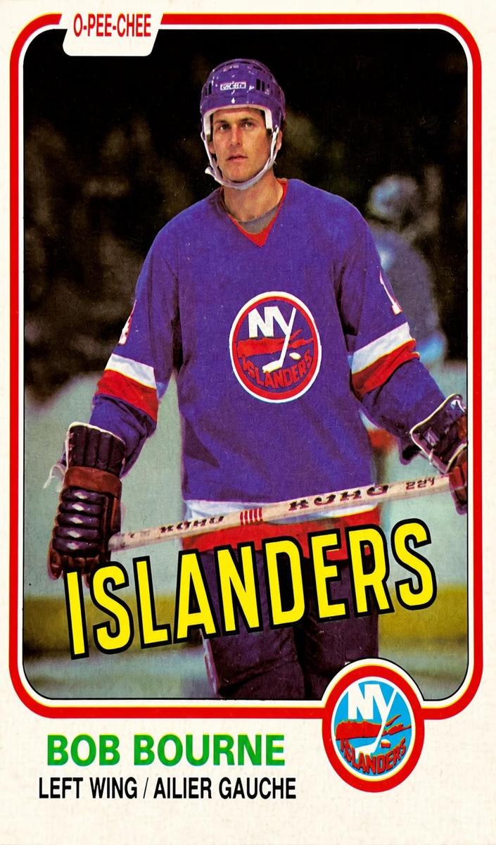 1981 O-Pee-Chee Bob Bourne #201 card