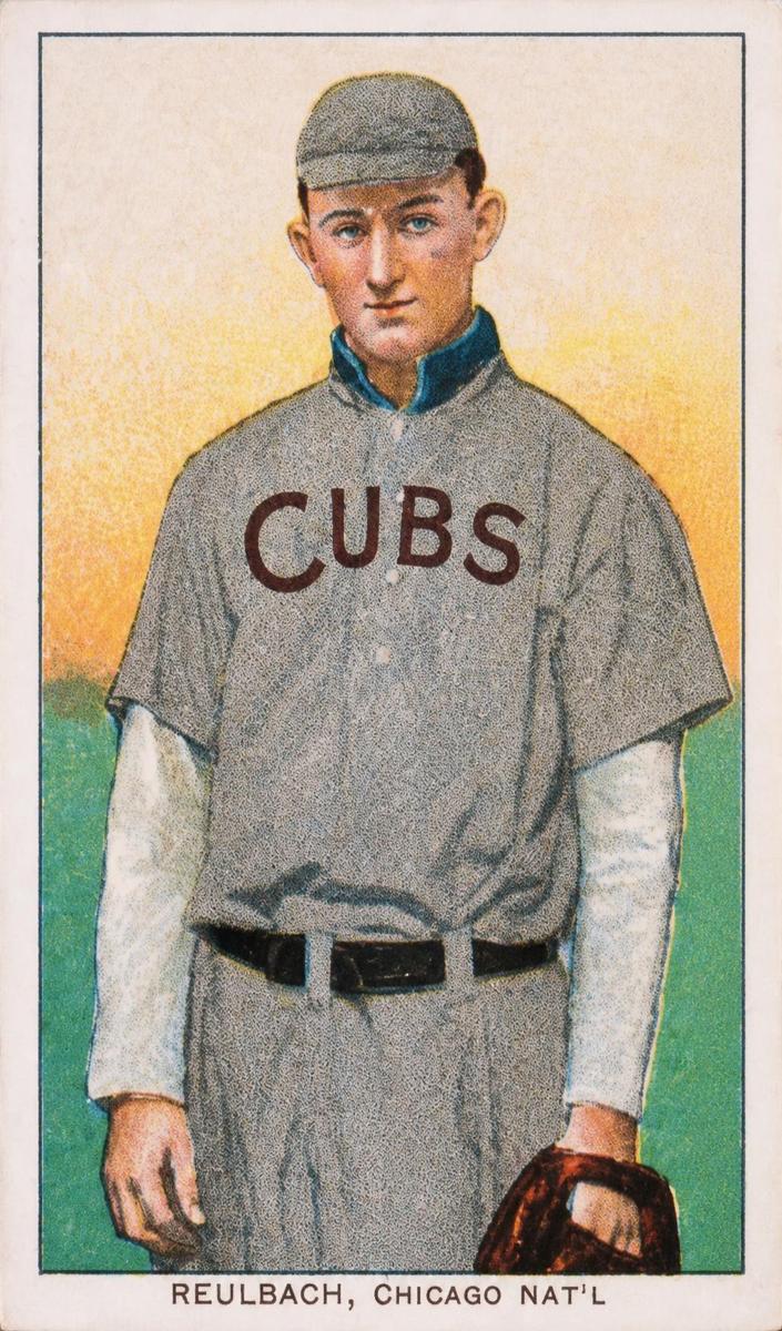 1909 Ed Reulbach [Glove Showing]