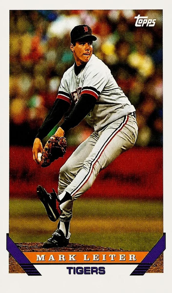 1993 Topps Mark Leiter #216 card