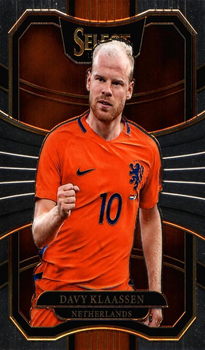 2017 Panini Select Davy Klaassen #85 card