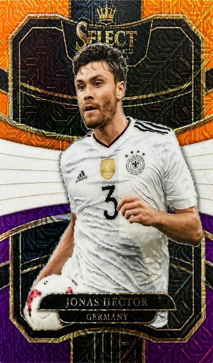 2017 Panini Select Jonas Hector [Multi Color] #100 card