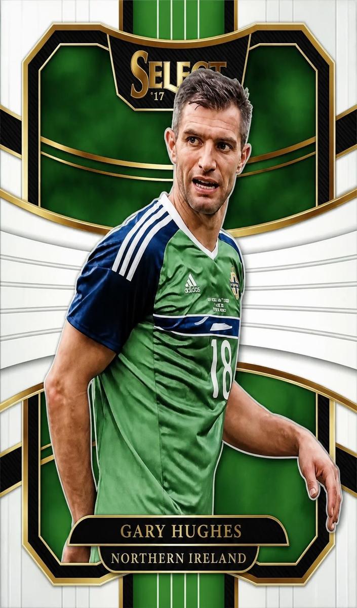 2017 Panini Select Aaron Hughes [Silver] #7 card