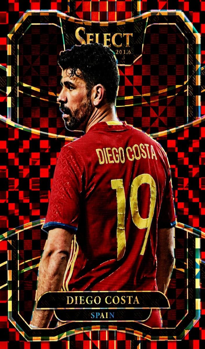 2017 Panini Select Diego Costa [Checkerboard] #99 card
