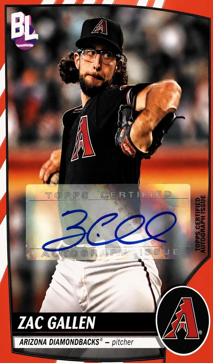 2023 Topps Big League Zac Gallen #161 card