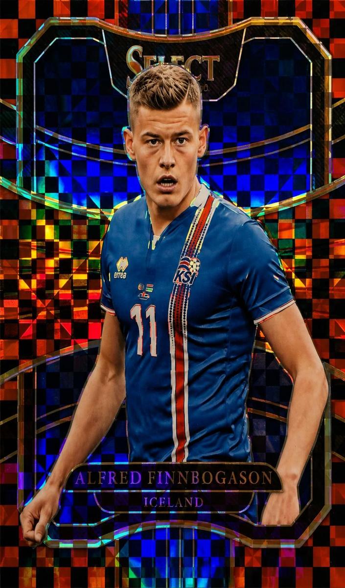 2017 Alfred Finnbogason [Checkerboard] #29