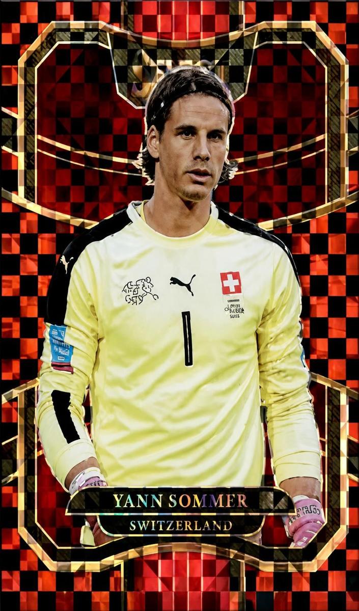 2017 Yann Sommer [Checkerboard] #51