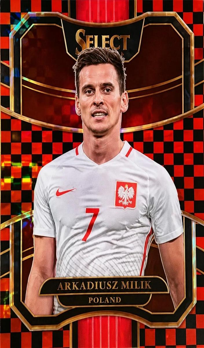 2017 Panini Select Arkadiusz Milik [Checkerboard] #19 card