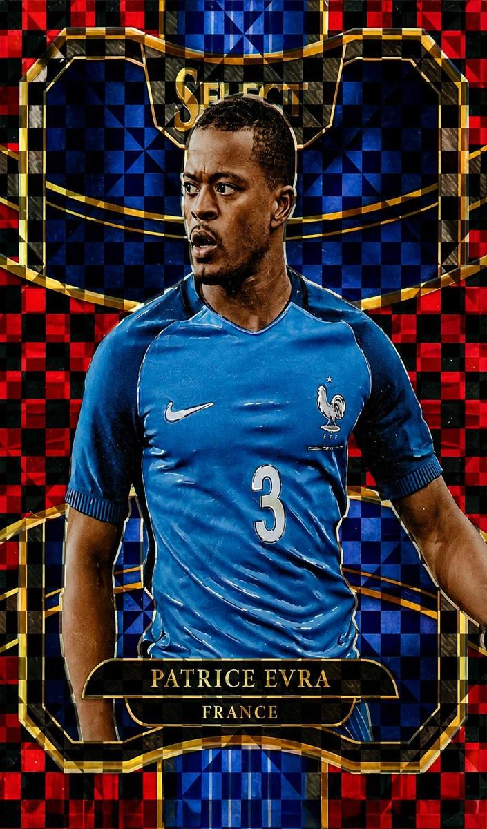 2017 Patrice Evra [Checkerboard] #54