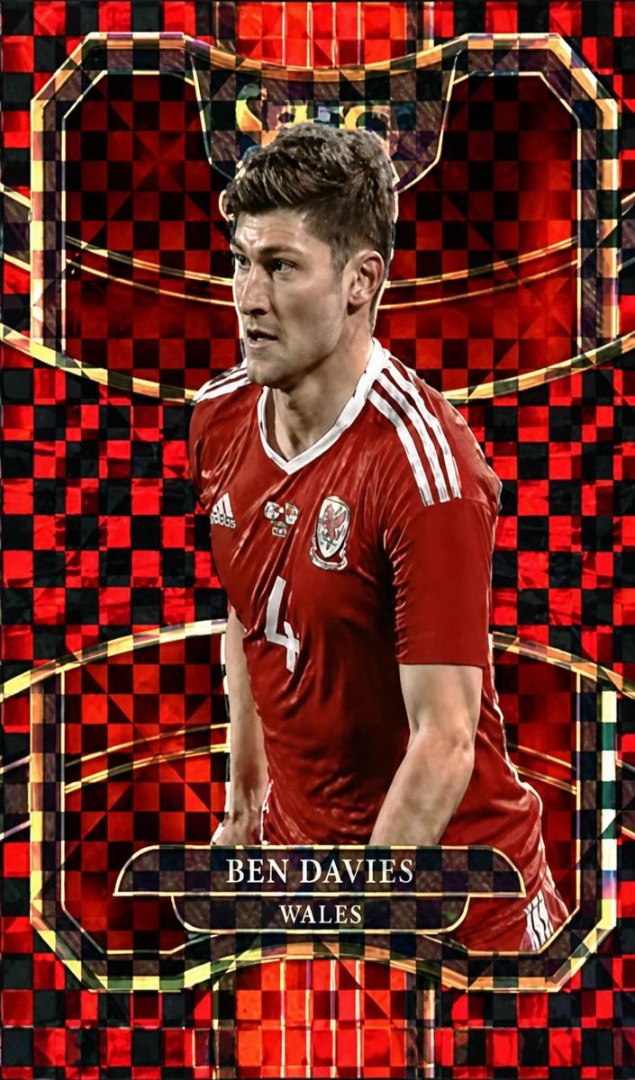 2017 Panini Select Ben Davies [Checkerboard] #96 card
