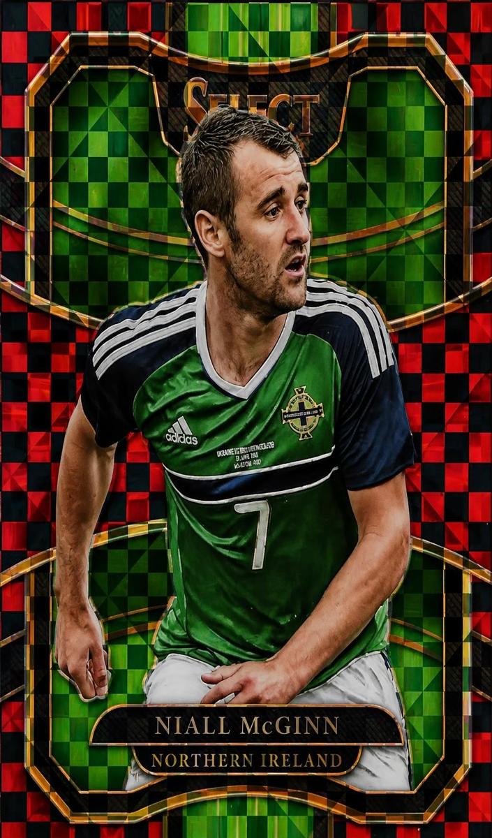 2017 Niall McGinn [Checkerboard] #86