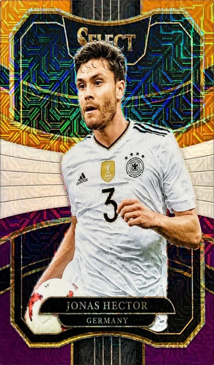 2017 Panini Select Jonas Hector [Multi-Color] #100 card