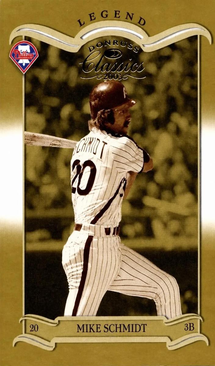 2003 Donruss Classics Mike Schmidt #121 card