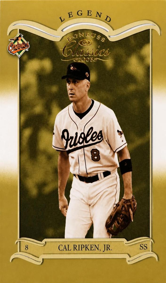 2003 Donruss Classics Cal Ripken Jr. #123 card
