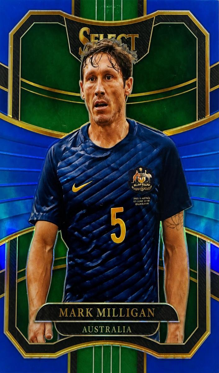 2017 Panini Select Mark Milligan [Blue] #98 card