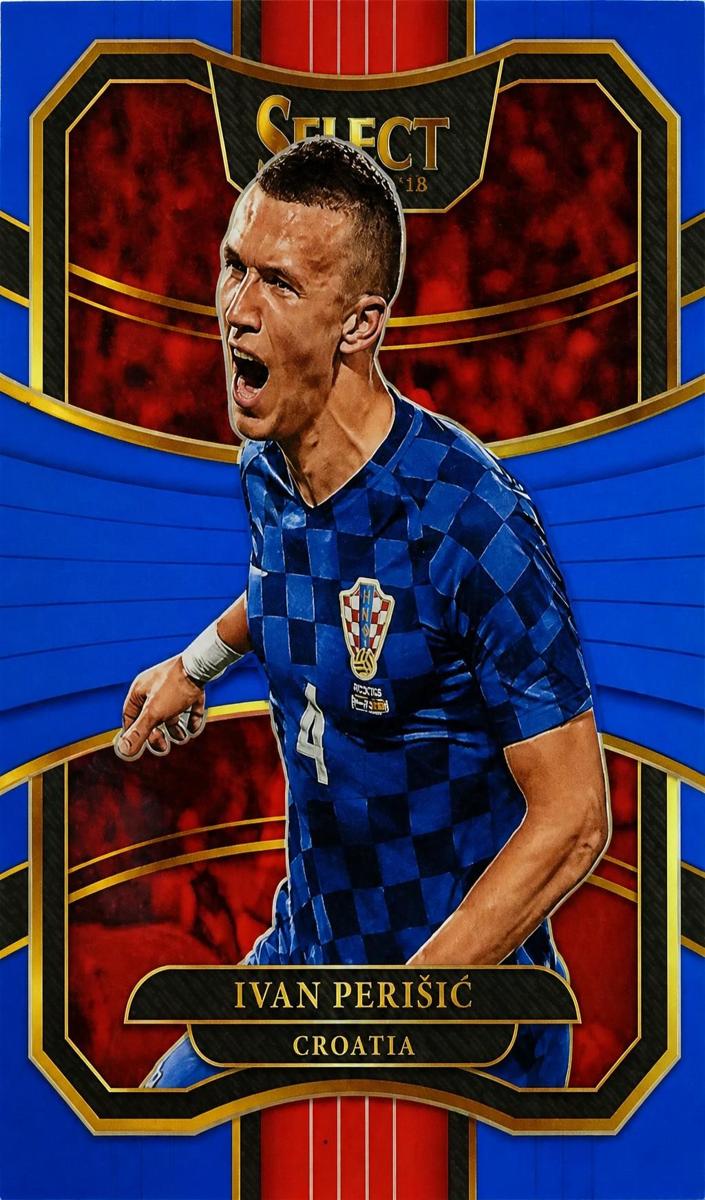 2017 Panini Select Ivan Perisic [Blue] #3 card